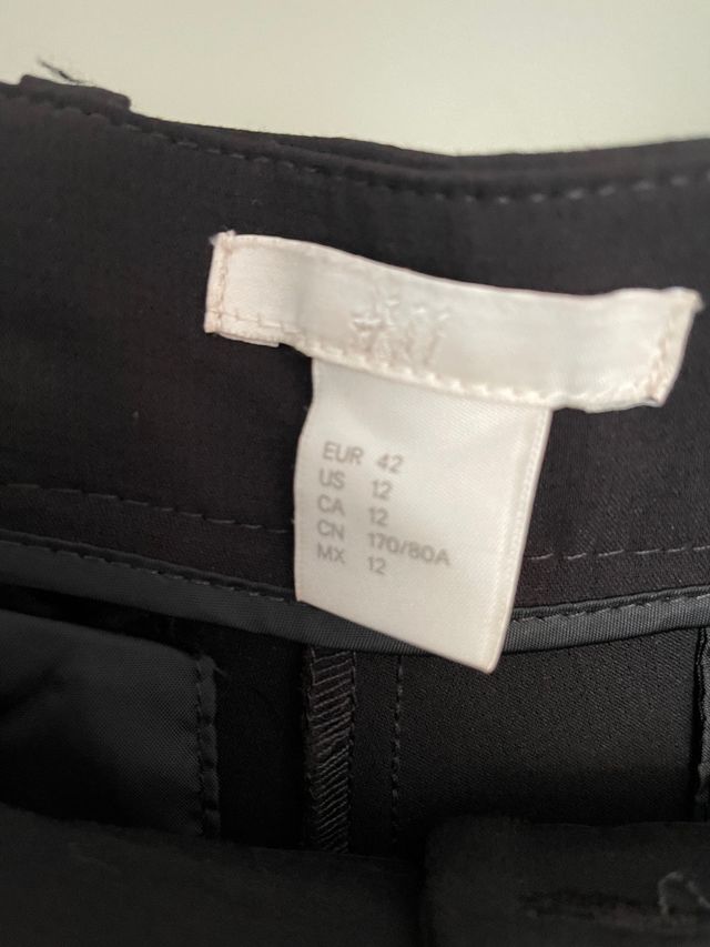 Pantalones pinzas rectos hym