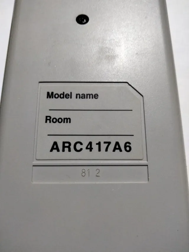 Mando de Aire acondicionado Daikin