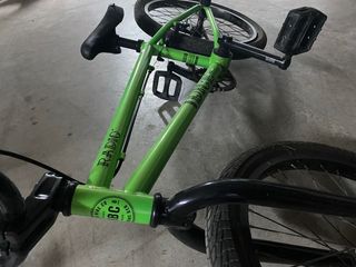 BMX Radio Dice verde metalizado