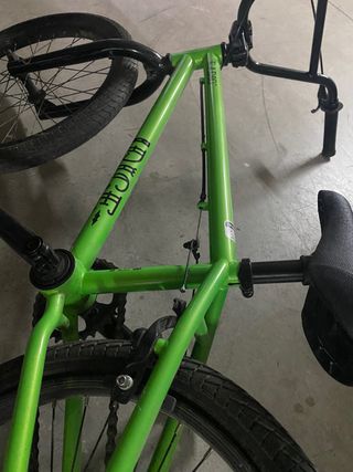 BMX Radio Dice verde metalizado