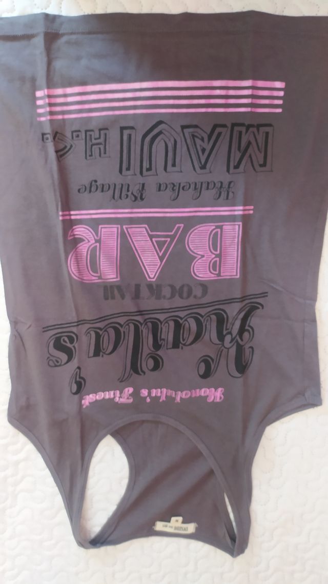 camiseta tirantes gris