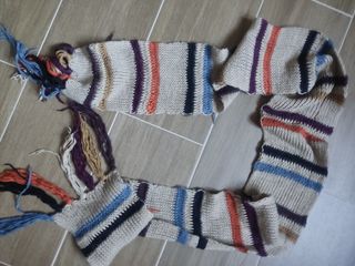 bufanda de colores 