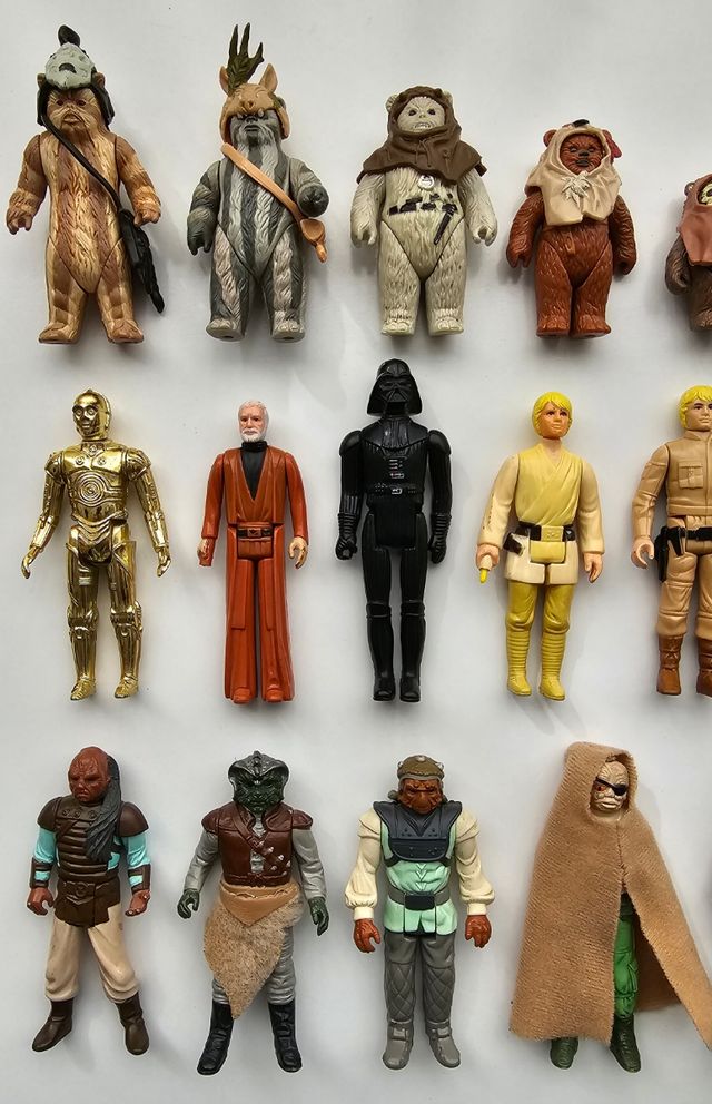 Lote 33 Figuras Star wars kenner