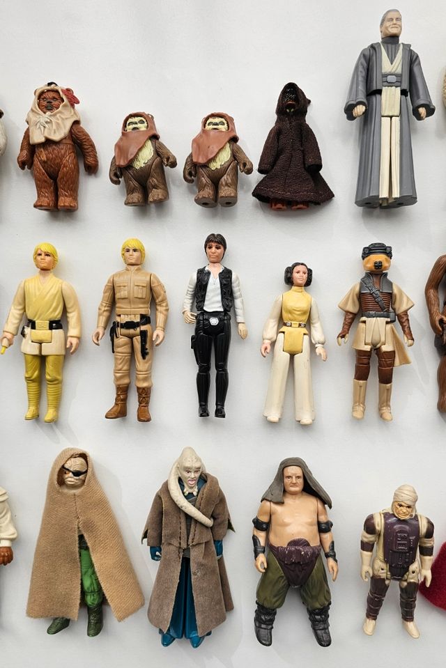 Lote 33 Figuras Star wars kenner