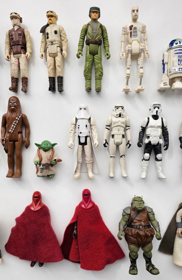 Lote 33 Figuras Star wars kenner
