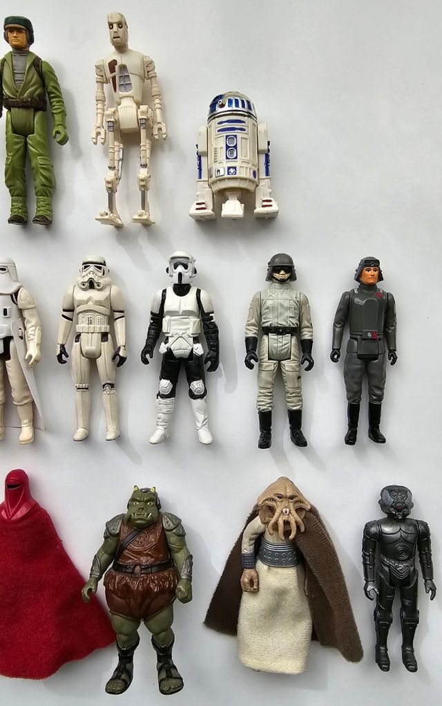 Lote 33 Figuras Star wars kenner
