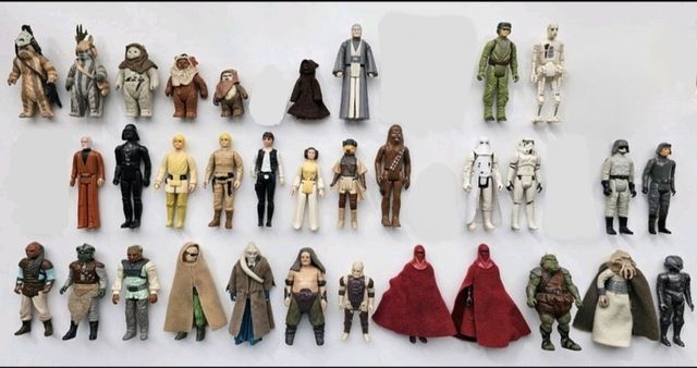 Lote 33 Figuras Star wars kenner
