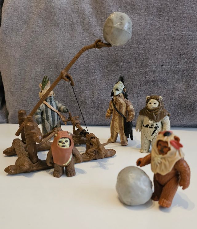 Lote 33 Figuras Star wars kenner