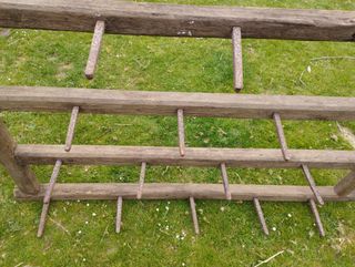 Antigua Grada de Labranza Dientes Romos