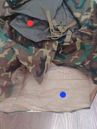 Tienda de campaña INDIVIDUAL infantería de marina