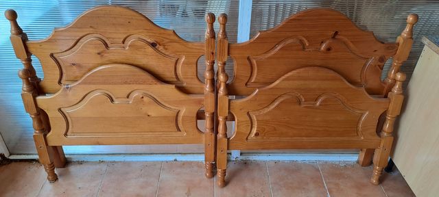 cabeceros de pino provenzales