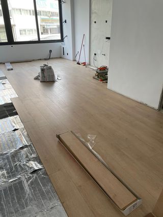 Instalación tarima flotante