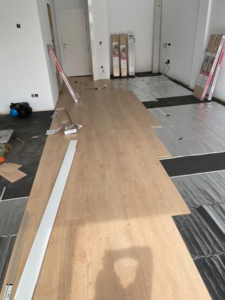 Instalación tarima flotante