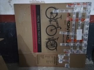 Caja para enviar,transportar,guardar bici plegable