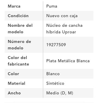 Puma Uproar Hybrid Court Core Hombres Blanco Low T