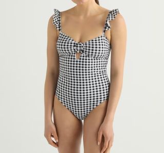 bañador cuadros vichy