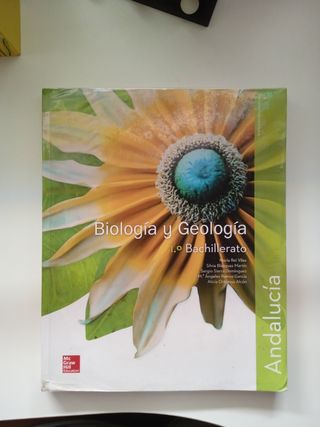 Libro biologia y geología 1 bachillerato