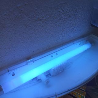 lampara luz UV antimoscas bar