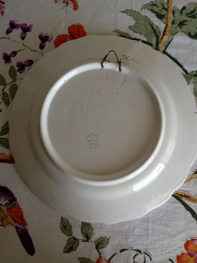 plato cerámica decorativo