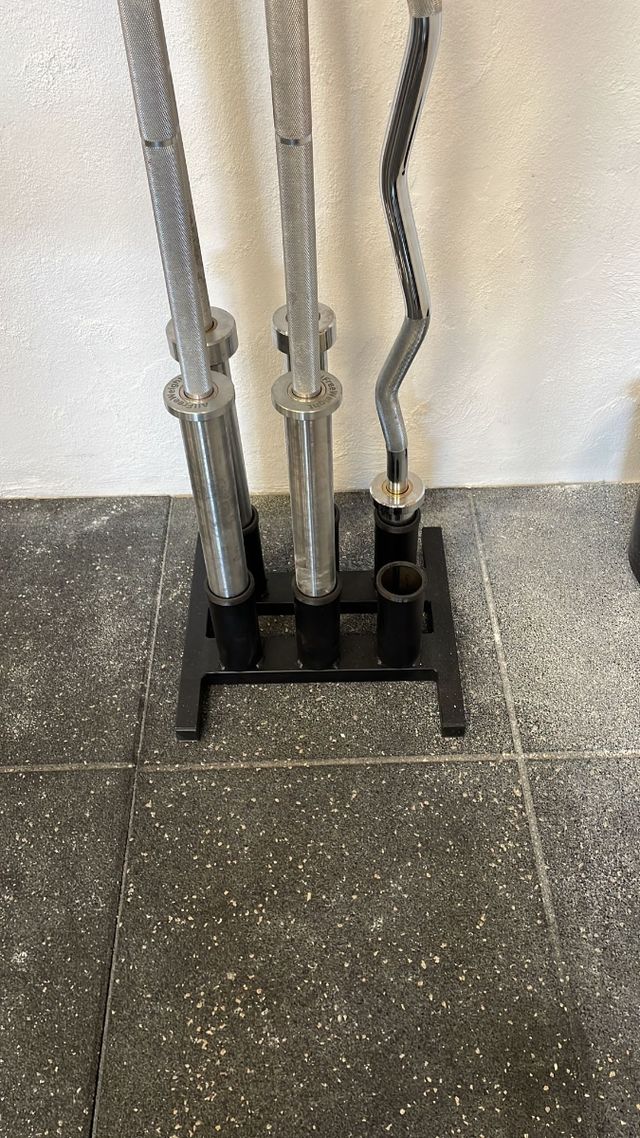 Soporte organizador para 6 barras