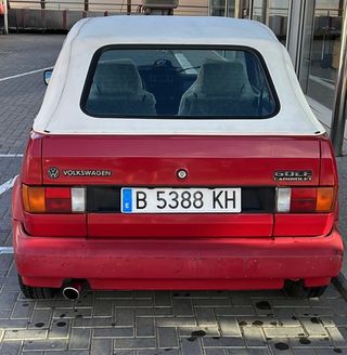 Volkswagen Golf Cabrio Karman 1989 historico