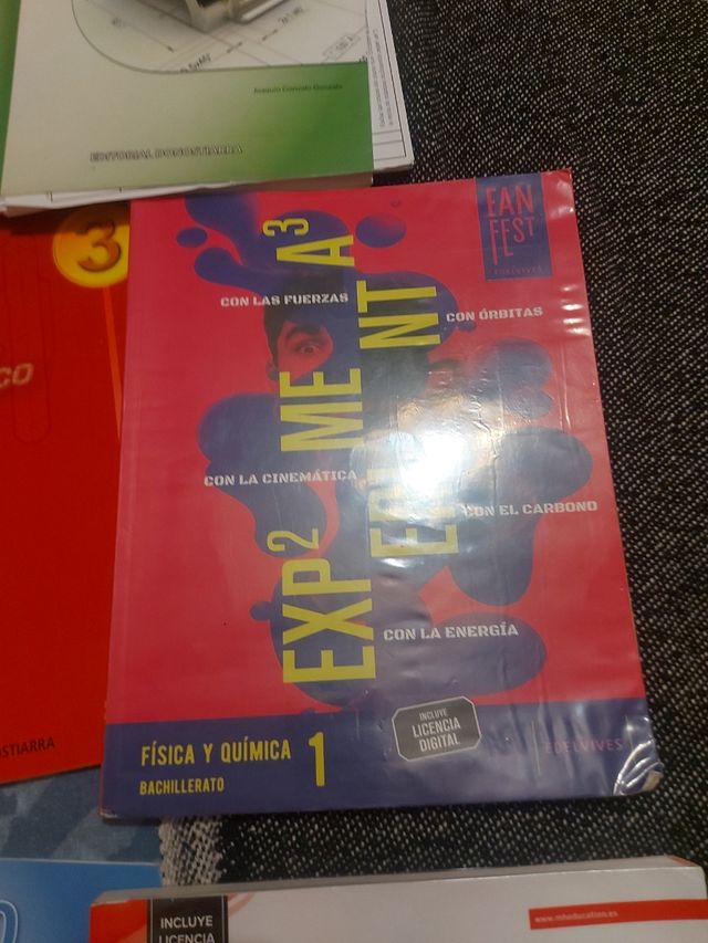 LIBROS PRIMERO DE BACHILLERATO
