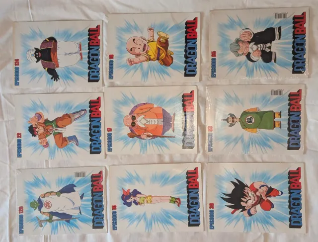 16 DVDs dragon ball