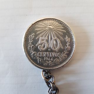 50 Centavos 1944 argento Messico