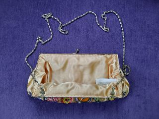 Bolso de fiesta con abalorios 