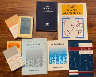 Lote de libros aprendizaje japonés