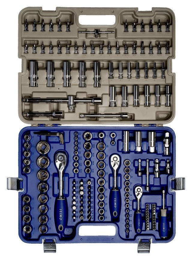 JUEGO DE HERRAMIENTAS DE 1/4"-3/8"-1/2", 172 PIEZA