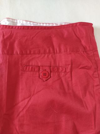 Falda roja