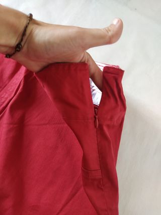 Falda roja