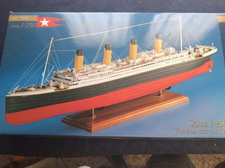 rms Titanic 1912. maqueta