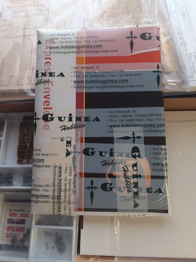 rms Titanic 1912. maqueta