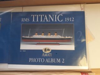 rms Titanic 1912. maqueta
