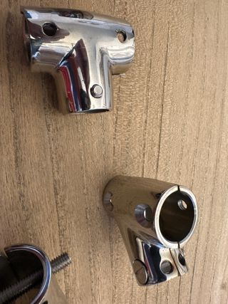 Union barandilla Barco inox 316 cada pieza 9 8x72