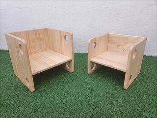 Silla, mesa, Montesori, Pikler, Escritorio.