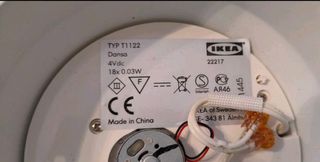 lámpara bola de espejos ikea 