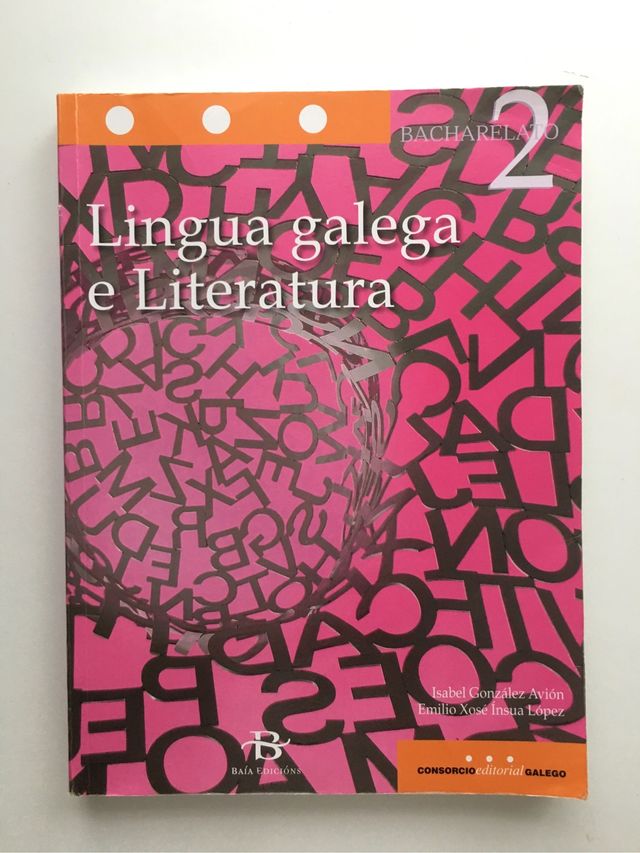 Libro de Lingua Galega Bahía Edicións 2 Bach