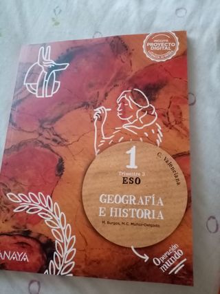 primero de la eso... geografia y historia. 