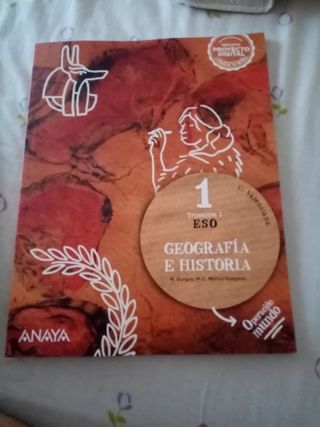primero de la eso... geografia y historia. 