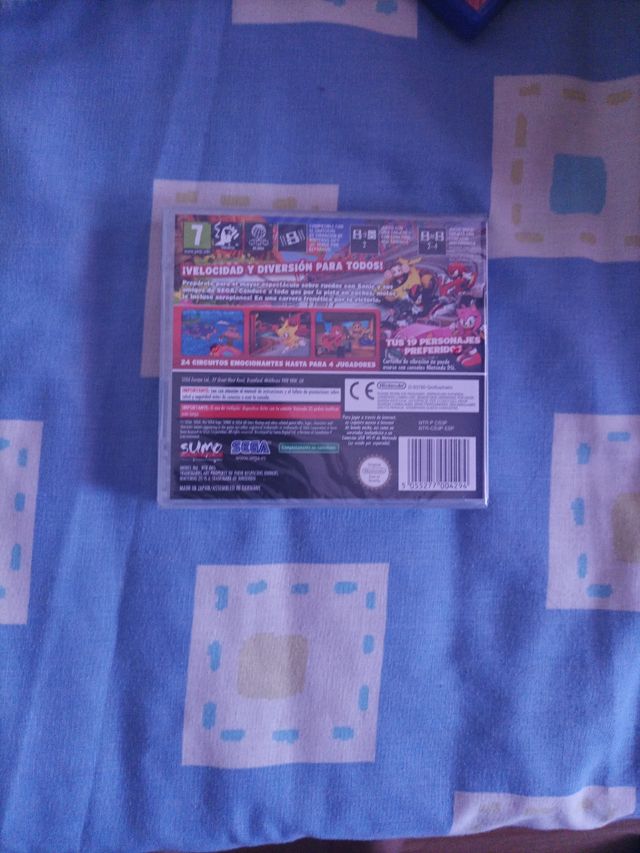 SONIC & SEGA ALL STARS RACING DS PRECINTADO