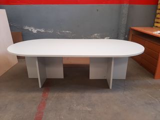 Mesa reuniones semicircular. Ref MR27