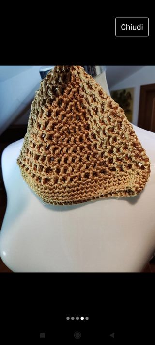 cappello donna colore oro. Lumberjack