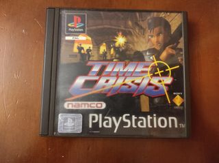 Time crisis + G-Con 45  Pistola Psx o Ps1