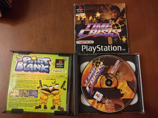 Time crisis + G-Con 45  Pistola Psx o Ps1
