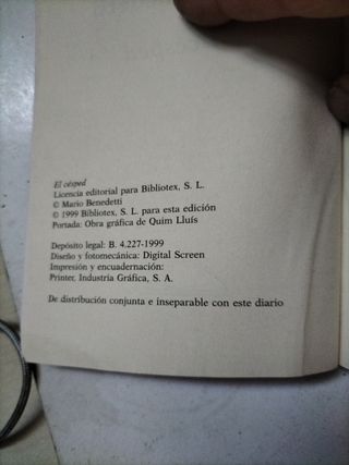 El césped de Mario Benedetti