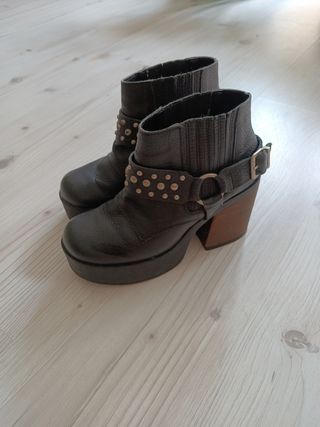Botas de cuero