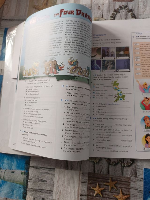 SmartWatch time workbook and Grammar book, 2